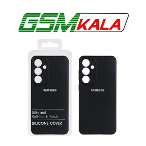 قاب نیو سیلیکون محافظ لنزدار Samsung Galaxy S24 FE - RFF - مشکی