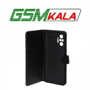 کیف چرمی موبایل مگنتی محافظ لنزدار Xiaomi Redmi Note 10 Pro 4G - Redmi Note 10 Pro Max - مشکی