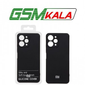 قاب نیو سیلیکون محافظ لنزدار Xiaomi Redmi 12 - RFF - مشکی
