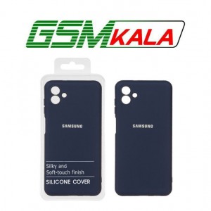 قاب نیو سیلیکون محافظ لنزدار Samsung A04 - M13 5G -RFF - سرمه ای