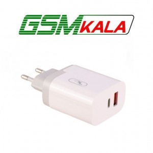 شارژر دیواری 18 وات اسکای دلفین SC17 QC3.0 PD 3.1A