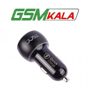 شارژر فندکی فست شارژ TSCO TCG 38 3A QC3.0 PD 36W + کابل تایپ سی