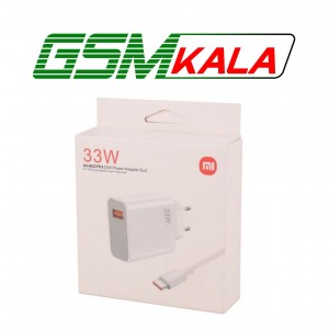 شارژر دیواری 33 وات شیائومی MDY-11-EZ PD 3A + کابل تایپ سی
