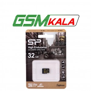 رم میکرو 32 گیگ سیلیکون پاور Silicon Power High Endurance A1 V30 U3 100MB/s