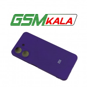 قاب سیلیکونی Highcopy زیربسته شیائومی Redmi 13C - Poco C65 محافظ لنزدار