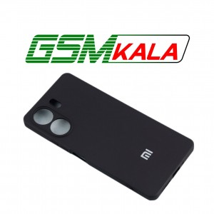 قاب سیلیکونی Highcopy زیربسته شیائومی Redmi 13C - Poco C65 محافظ لنزدار