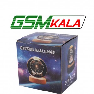 گوی چراغ دار زیر چوبی 6cm کد 3