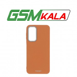 قاب Texture ساده Spigen مدل Samsung Galaxy A16 - قهوه ای