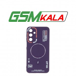 قاب Fashion Design طرح مگ سیف RT مدل Samsung Galaxy A16 - بنفش
