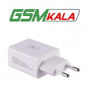 شارژر دیواری 10.5 وات اسکای دلفین SC30T 2.1A + کابل تایپ سی