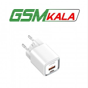 شارژر دیواری فست شارژ Ldnio A2318C 2Port 3A QC3.0 PD 20W + کابل تایپ سی