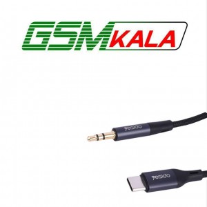 کابل تبدیل Type-C به AUX یسیدو YAU36 طول 1 متر