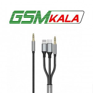 کابل تبدیل Earldom ET-AUX72 AUX To Type-C / Lightning / AUX 1.2m