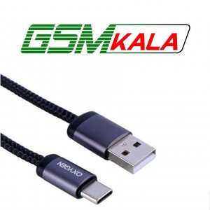 کابل کوتاه تایپ سی فست شارژ Oxygen LX-22 3A 25cm