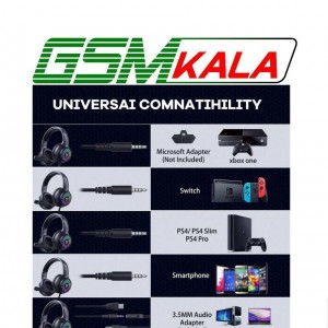 هدست گیمینگ سیم دار Onikuma X7 Pro