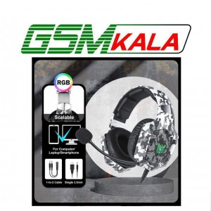 هدست گیمینگ سیم دار Onikuma K8