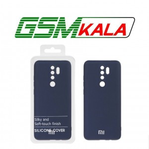 قاب نیو سیلیکون محافظ لنزدار Xiaomi Redmi Note 8 Pro - RFF - سرمه ای