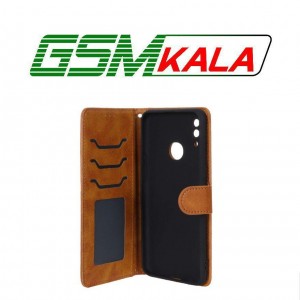 کیف موبایل مگنتی درجه یک MNC مدل Samsung Galaxy A10s - عسلی