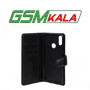 کیف موبایل چرمی مگنتی محافظ لنزدار Samsung Galaxy A10s - مشکی