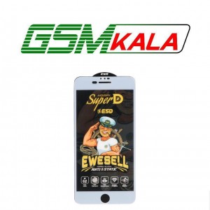 گلس Full Cover Super D Esd Ewesell مدل iPhone 6 Plus - 6s Plus - 7 Plus - 8 Plus