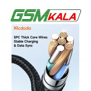کابل لایتنینگ فست شارژ 3 آمپر مک دودو CA-3580 طول 1.2 متر