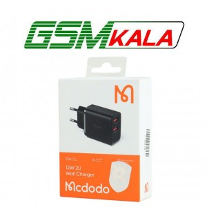 شارژر دیواری 12 وات مک دودو CH-507 2.4A