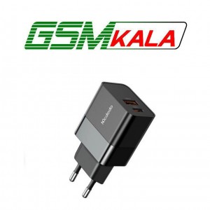 کلگی (شارژر دیواری) فست شارژ Mcdodo CH-195 2Port 3A QC3.0 PD 20W