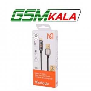 کابل تایپ سی فست شارژ 6 آمپر مک دودو CA-665 طول 1.2 متر