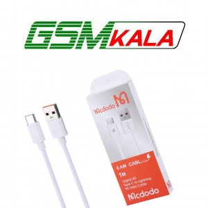 کابل تایپ سی فست شارژ 6 آمپر Mcdodo Highcopy طول 1 متر