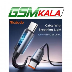 کابل دو سر تایپ سی فست شارژ 100 وات مک دودو CA-574 طول 1.2 متر