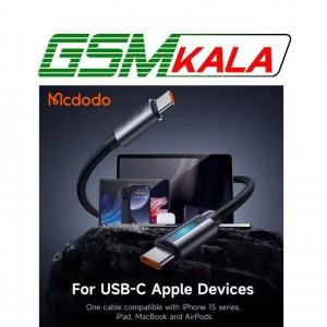 کابل دو سر تایپ سی فست شارژ 100 وات مک دودو CA-574 طول 1.2 متر