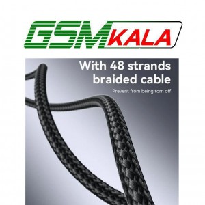 کابل دو سر تایپ سی فست شارژ 60 وات یسیدو CA183 طول 2 متر