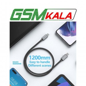 کابل دو سر تایپ سی فست شارژ 60 وات ارلدام EC-199C-C طول 1.2 متر