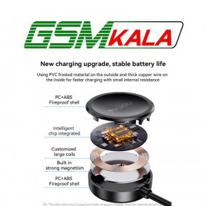 کابل شارژ مغناطیسی ساعت هوشمند Yesido CA162 1m