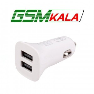 شارژر فندکی فست شارژ Sky Dolphin SZ09T 3.4A 15W + کابل تایپ سی