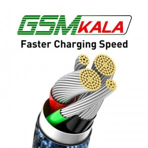 کابل لایتنینگ فست شارژ 2.4 آمپر باسئوس Legend Series Elbow CACS000003 طول 1 متر