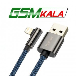 کابل لایتنینگ فست شارژ 2.4 آمپر باسئوس Legend Series Elbow CACS000003 طول 1 متر