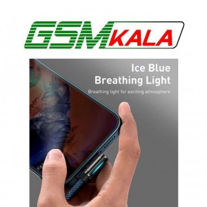 کابل لایتنینگ فست شارژ 2.4 آمپر باسئوس Legend Series Elbow CACS000003 طول 1 متر