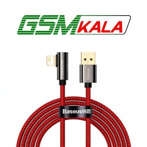 کابل لایتنینگ فست شارژ 2.4 آمپر باسئوس Legend Series Elbow CACS000003 طول 1 متر