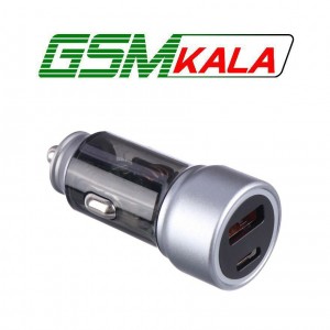 شارژر فندکی فست شارژ Sky Dolphin SZ28 3A QC3.0 PD 20W