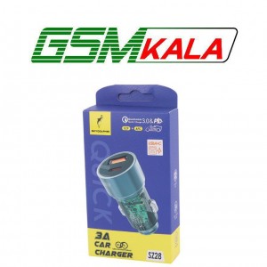 شارژر فندکی فست شارژ Sky Dolphin SZ28 3A QC3.0 PD 20W