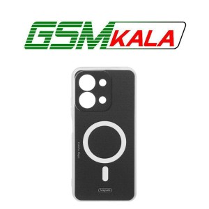 قاب Colorful Magic طرح مگ سیف محافظ لنزدار Xiaomi Redmi 15C - Poco C85 - مشکی