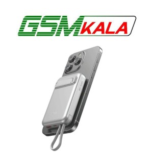 پاور بانک بی سیم فست شارژ گرین لاین DXB MAGSAFE PD 22.5W ظرفیت 10000 میلی آمپر ساعت