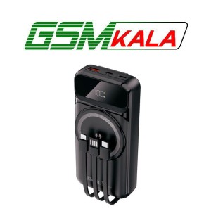 پاور بانک بی سیم فست شارژ ایکس انرژی X-827M QC3.0 PD 22.5W ظرفیت 20000 میلی آمپر ساعت