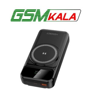 پاور بانک بی سیم فست شارژ ایکس انرژی X-827M QC3.0 PD 22.5W ظرفیت 20000 میلی آمپر ساعت