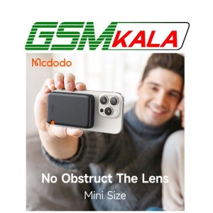 پاور بانک بی سیم فست شارژ مک دودو MC-146 PD 20W ظرفیت 10000 میلی آمپر ساعت