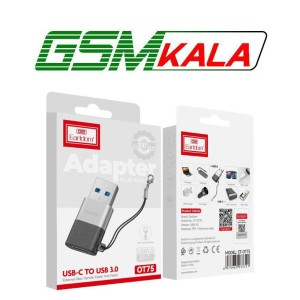 تبدیل OTG تایپ سی به USB3.0 ارلدام ET-OT75