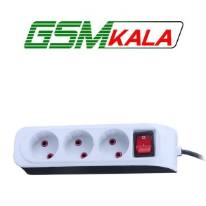 چند راهی 3 خانه تهران الکتریک با کابل 1.5 متری کد 2