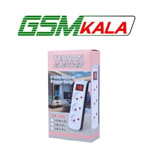 چند راهی 3 خانه تهران الکتریک با کابل 1.5 متری کد 2