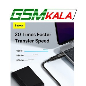 تبدیل Baseus Ingenuity Series ZJJQ0001 Type-C to USB3.1 OTG